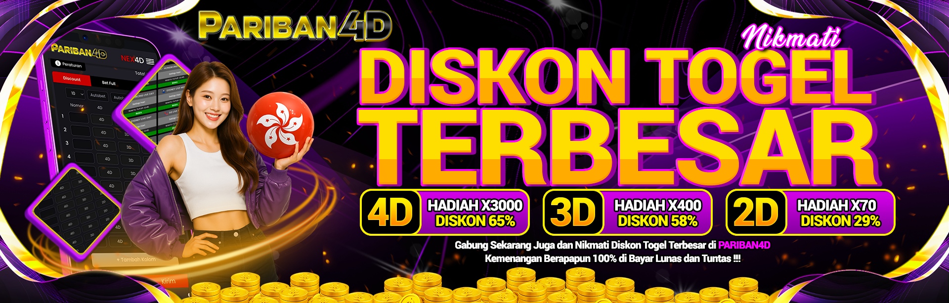 DISKON TOGEL TERBESAR PARIBAN4D