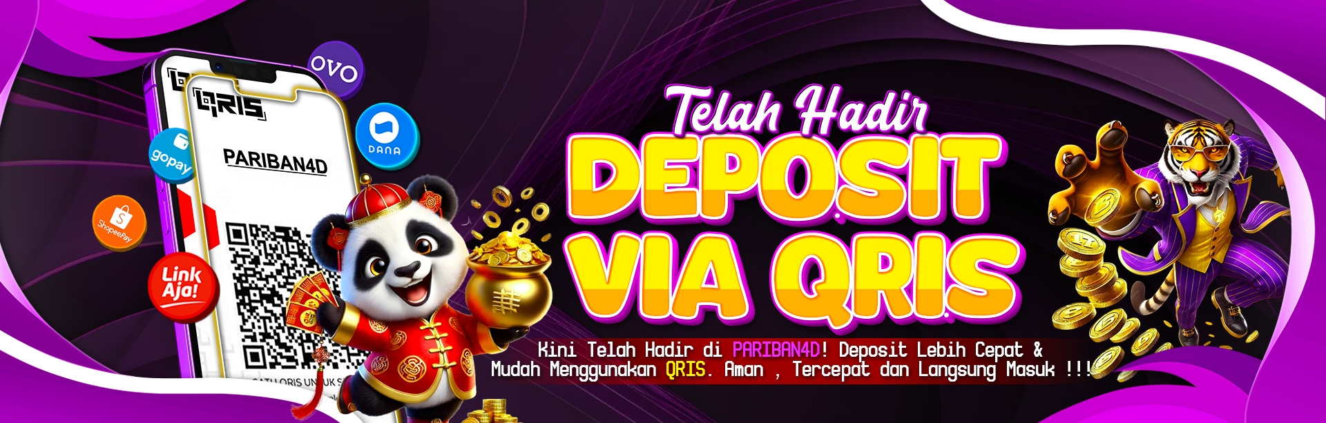 PARIBAN4D DEPOSIT VIA QRIS