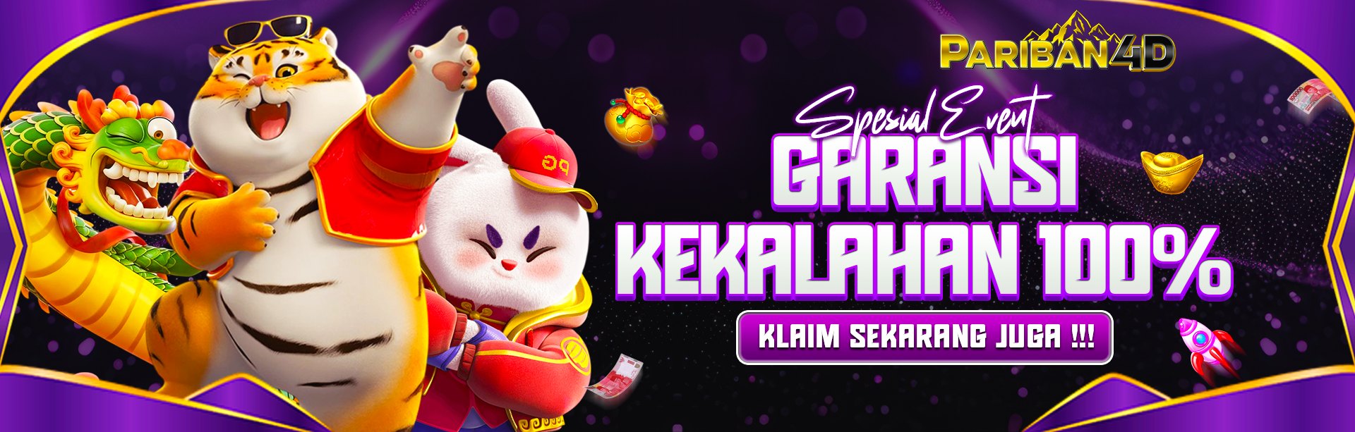 BONUS KEKALAHAN 100% SLOT GAMES