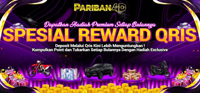 REWARD QRIS PARIBAN4D