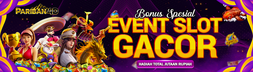 EVENT JACKPOT SLOT PARIBAN4D
