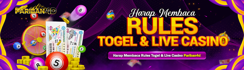 RULES BETT LIVE CASINO & TOGEL