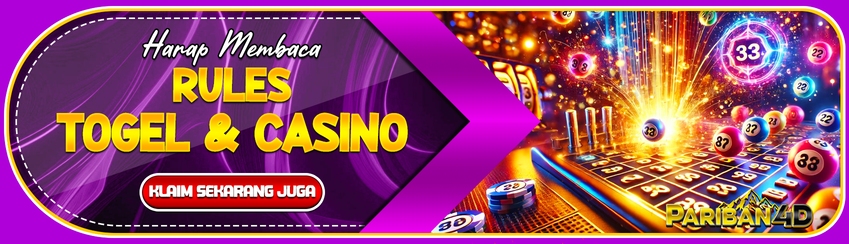 RULES BETT LIVE CASINO & TOGEL
