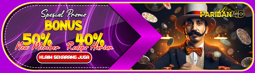 BONUS WELCOME 50% DAN DEPOSIT HARIAN 10%
